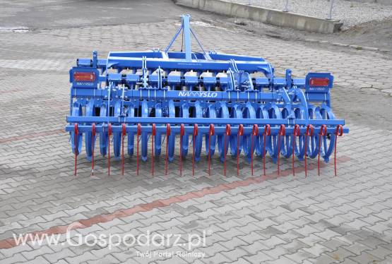 Brona talerzowa z amortyzacją gumową Exact G