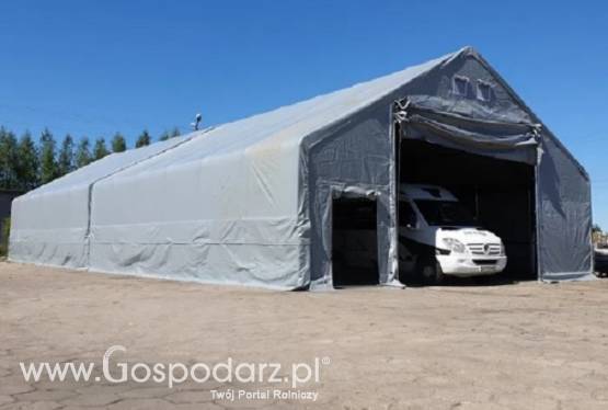 -35% HALA NAMIOTOWA 8x24x3m przemysłowa rolnicza namiot magazynowy MTB