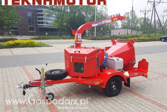 Mobilny rębak tarczowy Skorpion 120SD - TEKNAMOTOR