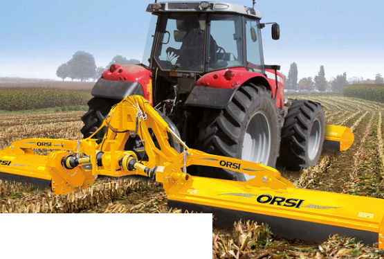 Mulczery profesjonalne ORSI Mega