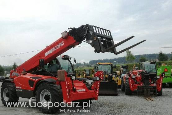 Ładowarka teleskopowa Manitou wynajem, serwis, sprzedaż ładowarek teleskopowych