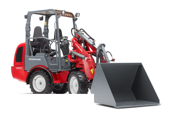 Ładowarki Weidemann HOFTRAC 1280