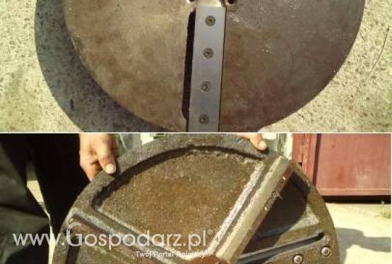 TARCZA TNĄCA Z NOŻAMI ( ROTOR ) DO RĘBAKA TARCZOWEGO