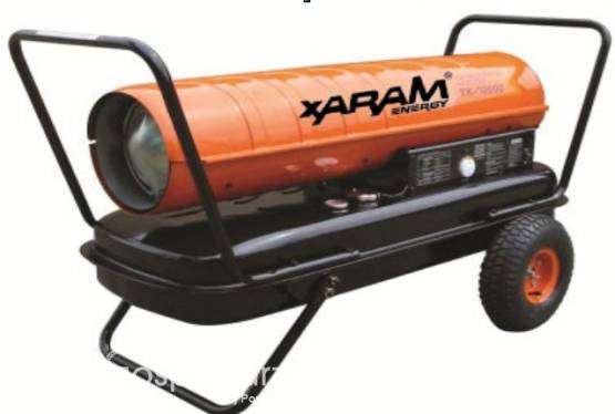 Nagrzewnica olejowa z termostatem XARAM Energy TK-70K o mocy 61 kW