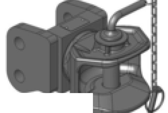 Zaczepy transportowe wykonane z konsolą