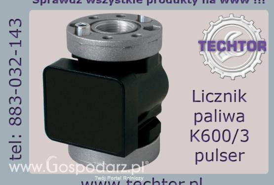 Przepływomierz, Licznik paliwa K600/3 Pulser PIUSI