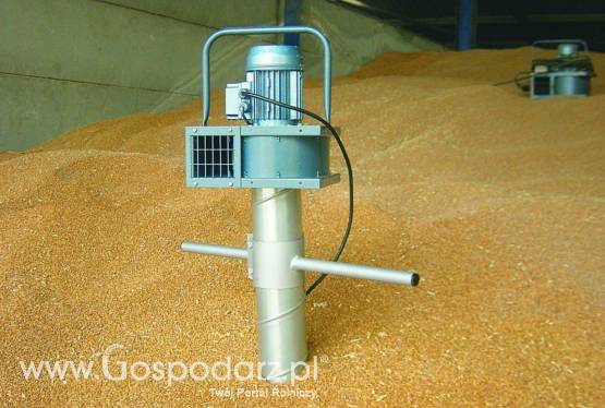 Mobilne kominy wentylacyjne do ziarna FONTAINE SILO