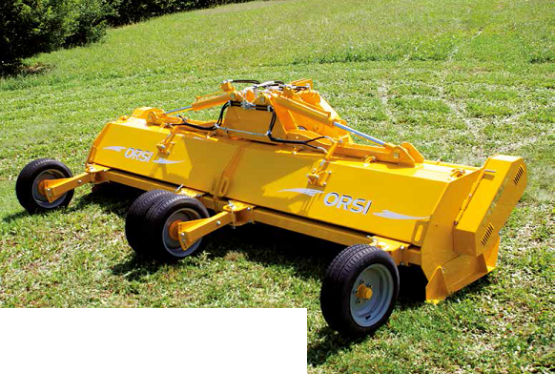 Mulczery profesjonalne ORSI Maxim