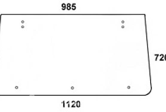 NEW HOLLAND - szyba tylna do kabiny CS 14, 15, 16, 17, 18, 19