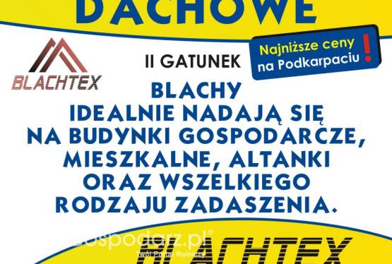 TANIA BLACHA TRAPEZOWA BLACHA NA DACH BLACHA II GATUNEK