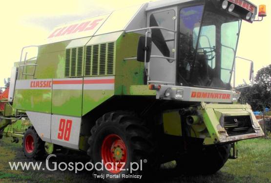 Koszenie młócenie zbóż 2015, zboża Claas zbiór jęczmień żyto rzepak opolskie