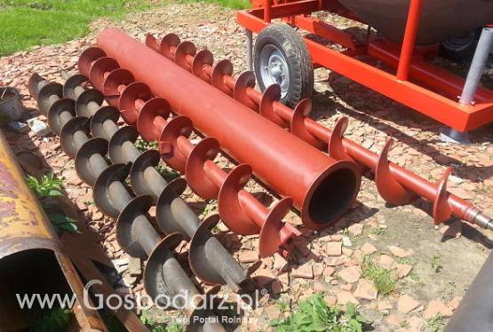 Pion E250 suszarnia Pedrotti ślimaki rury serwis suszarni