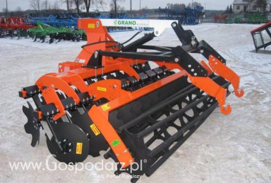 NOWY AGREGAT Talerzowy Uprawowo Siewny DUŻE Talerze