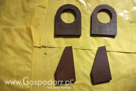 Uchwyt do łyżki, do wideł, do krokodyla, do łyżkokrokodyla , zaczep do John Deree