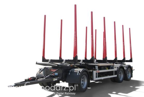 3-os. przyczepa, koła bliżniak, kłonice przesuwne 665.PL.70.22.B.KP