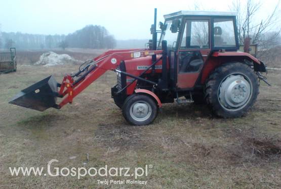 Pilnie sprzedam Ciagnik z turem MF 255 ferguson