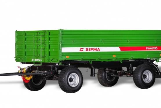 Przyczepy rolnicze SIMPA PR 800 EKO