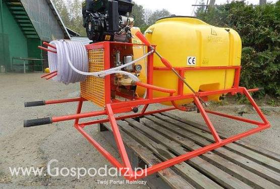 Przenośny opryskiwacz spalinowy, napęd z silnika o mocy 6.5 KM, POLECAMY DLA FIRM KOMUNALNYCH
