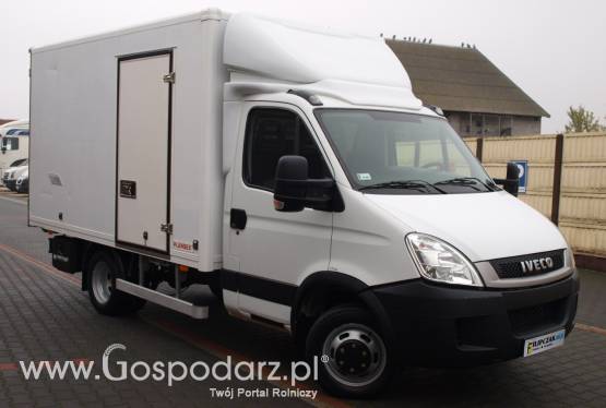 Iveco Daily 35C11 Piękny Jak Nowy Kontener 7 Palet Klimatyzacja Nowe Opony