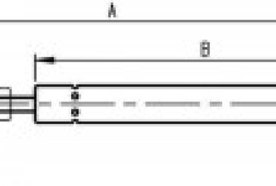Siłownik gazowy na tylną szybę do CASE IH
