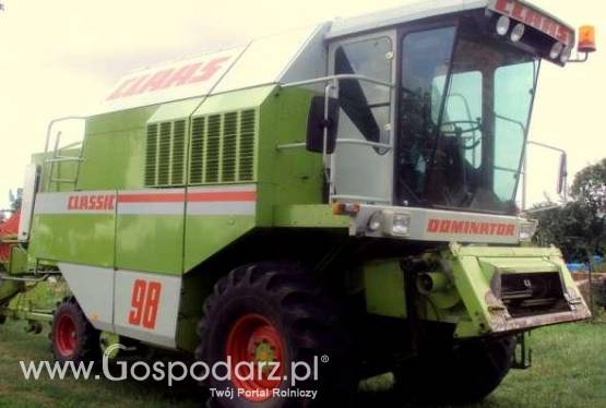 Koszenie zbóż 2014, zboża kombajn Claas, usługi rolnicze zbiór zboża