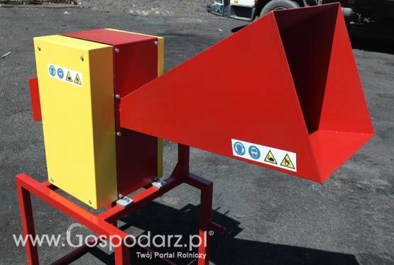 Rębak do gałęzi (do drewna) odpadów tartacznych dwuwałowy MS-100