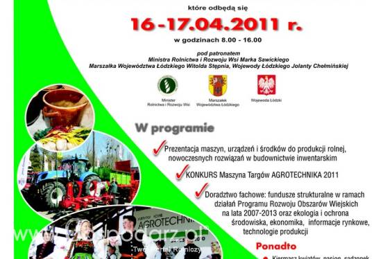 XIX Targi Rolne AGROTECHNIKA 2011