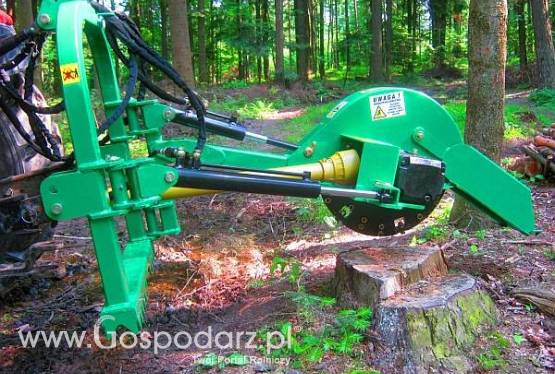 Karczownik frezarka do pni napęd z WOM ciągnika 30-50 KM