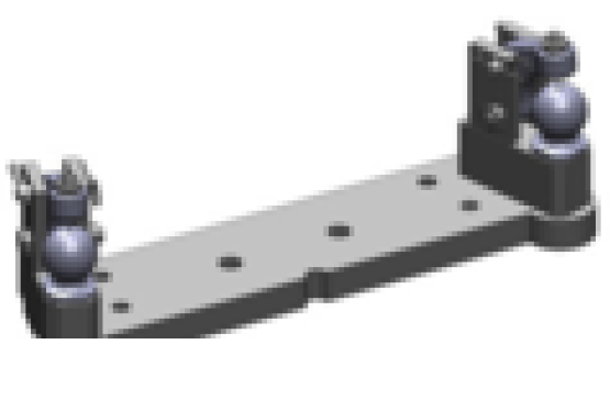 Kompletny układ sterowania, montaż do płyt nośnych Scharmuller