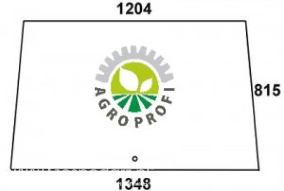 Szyba przednia przezroczysta CASE IH