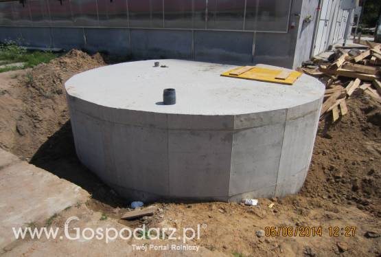 Zbiorniki na gnojowicę ze stropem żelbetowym Wolf System