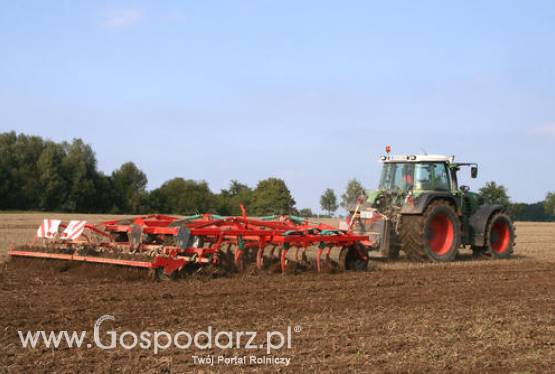 Kultywator ścierniskowy ciągany Kverneland CTC – max. głębokość pracy do 30 cm