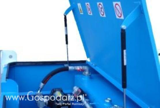 Zbiornik stalowy do transportu paliwa TT Square 1000 ADR