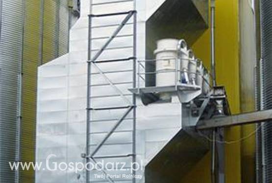 Suszarnie przepływowe o przepływie mieszanym