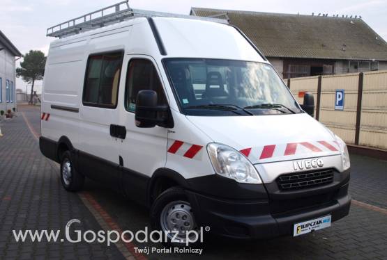 Iveco Daily 35S13 Jak Nowy Furgon Blaszak Doka Bagażnik Dachowy Tempomat Zabudowa Warsztatowa