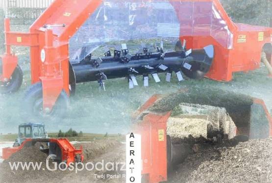 Aerator pryzm materiałów organicznych N904