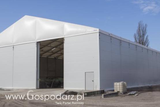 Hala magazynowa namiotowa