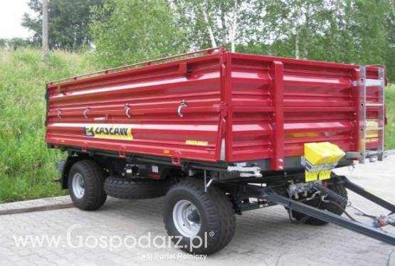 Przyczepa rolnicza ZASŁAW D-737BA-6