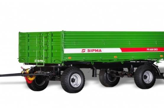 Przyczepy rolnicze SIPMA PR 600 EKO