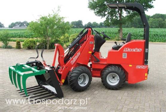 MINIŁADOWARKI MACKS 227 NOWE MODELE - NOWE, GWARANCJA, FINANSOWANIE FABRYCZNE!