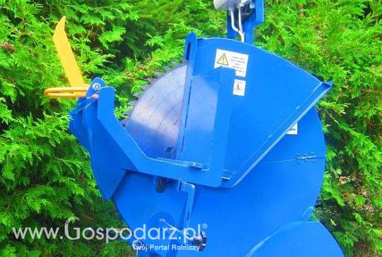 Piła poprzeczna wahadłowa: silnik 5500W, max średnica materiału 270 mm