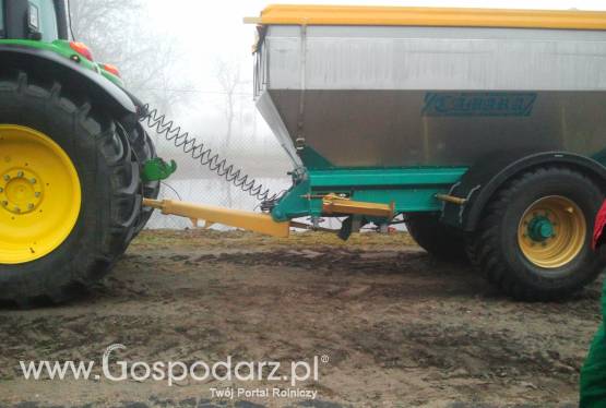 Rozsiewacz nawozów mineralnych i wapnia