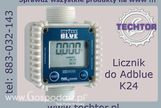 Przepływomierz K24, Licznik przepływu do AdBlue - PIUSI