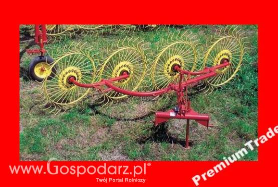 NOWA Przetrząsarka Zgrabiarka SŁONECZKO zawieszana