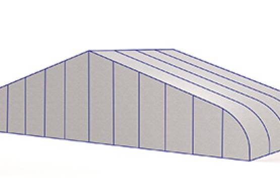 Hale namiotowe rolnicze typ DELTA I/I+CES