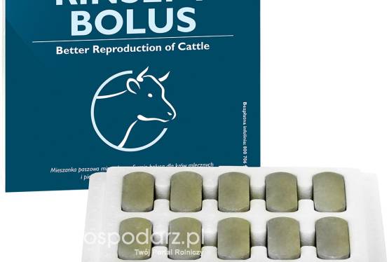Bolus dla krów ułatwiający wydalenie łożyska - Rinsept bolus