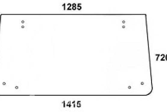 NEW HOLLAND - szyba tylna do kabiny CS 14, 15, 16, 17, 18, 19