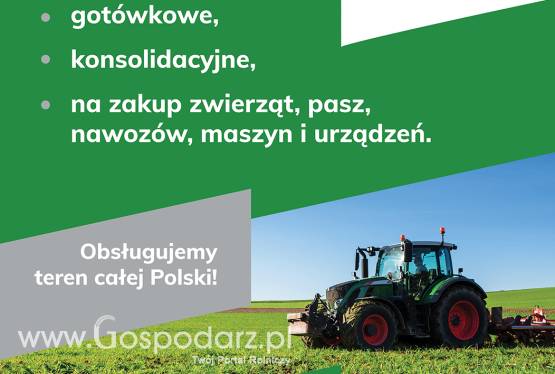 Agro Kredyty - Gotówkowe,Hipoteczne,Konsolidacyjne do 2 mln złotych