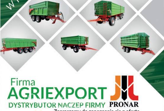 Sprzedaż przyczep rolniczych - pomoc w finansowaniu zakupu