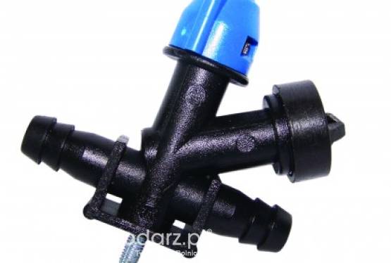 Pojedyncza oprawa rozpylacza V - przelotowa